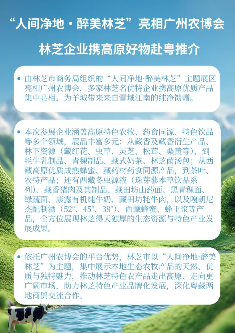 林芝展团